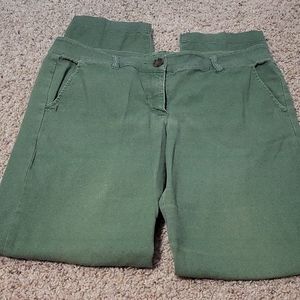 CAbi casual green pants